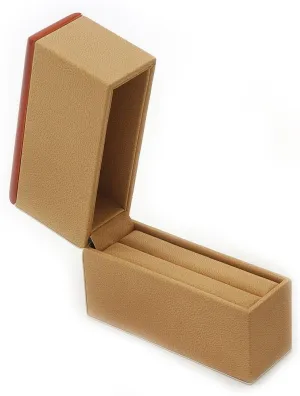 expedient Jewett collective antecede Leatherette/Wood Bangle/Watch Box Light Brown/Beige 