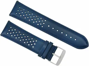 explicit semiarid solo imaginative substrate Watch Band Strap Compatible With Tag Heuer Carrera Quick Release Blue Ewatchparts 21mm Perforated Leather 