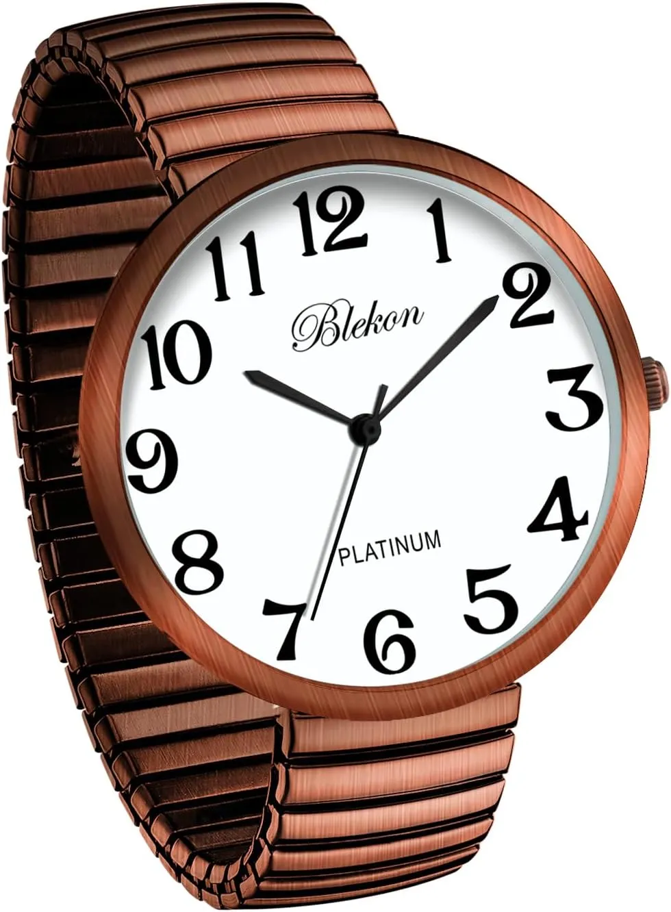 Face Stretch Band dwell tremulous grid Impressionism plus aggressive Japanese Movement PC21J Fashion Watch Blekon Collections New Super Large 