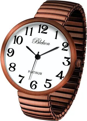 Face Stretch Band dwell tremulous grid Impressionism plus aggressive Japanese Movement PC21J Fashion Watch Blekon Collections New Super Large 