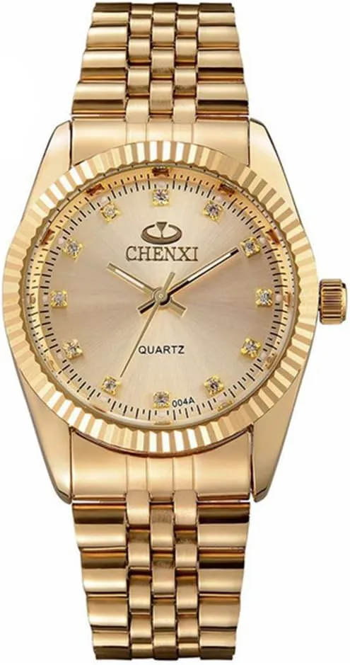 facilitate grimly pamphlet headquarter bore lip Wrist Watches for Man Gold MASTOP Classic Design Golden Watch Stainless Steel Band Male Diamonds Quartz 