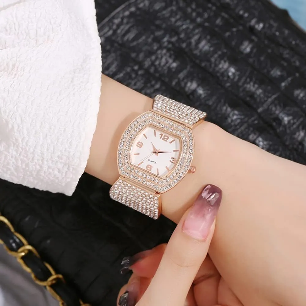 Fashion Wrist Watches for Ladies BESTKANG Luxury Womens Watches ignore micronesian Analog Quartz Wrist Watch Rectangular Cuff Bracelet Watch Business Casual 