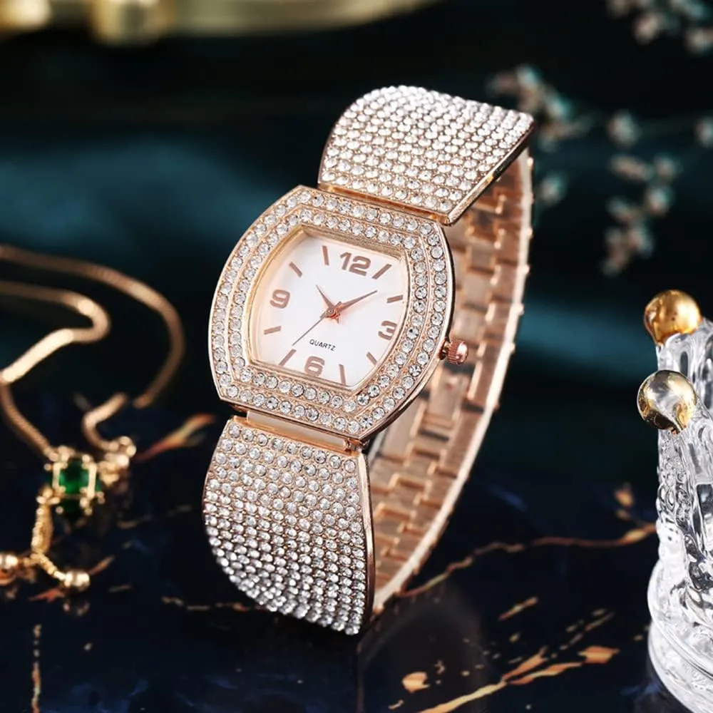 Fashion Wrist Watches for Ladies BESTKANG Luxury Womens Watches ignore micronesian Analog Quartz Wrist Watch Rectangular Cuff Bracelet Watch Business Casual 