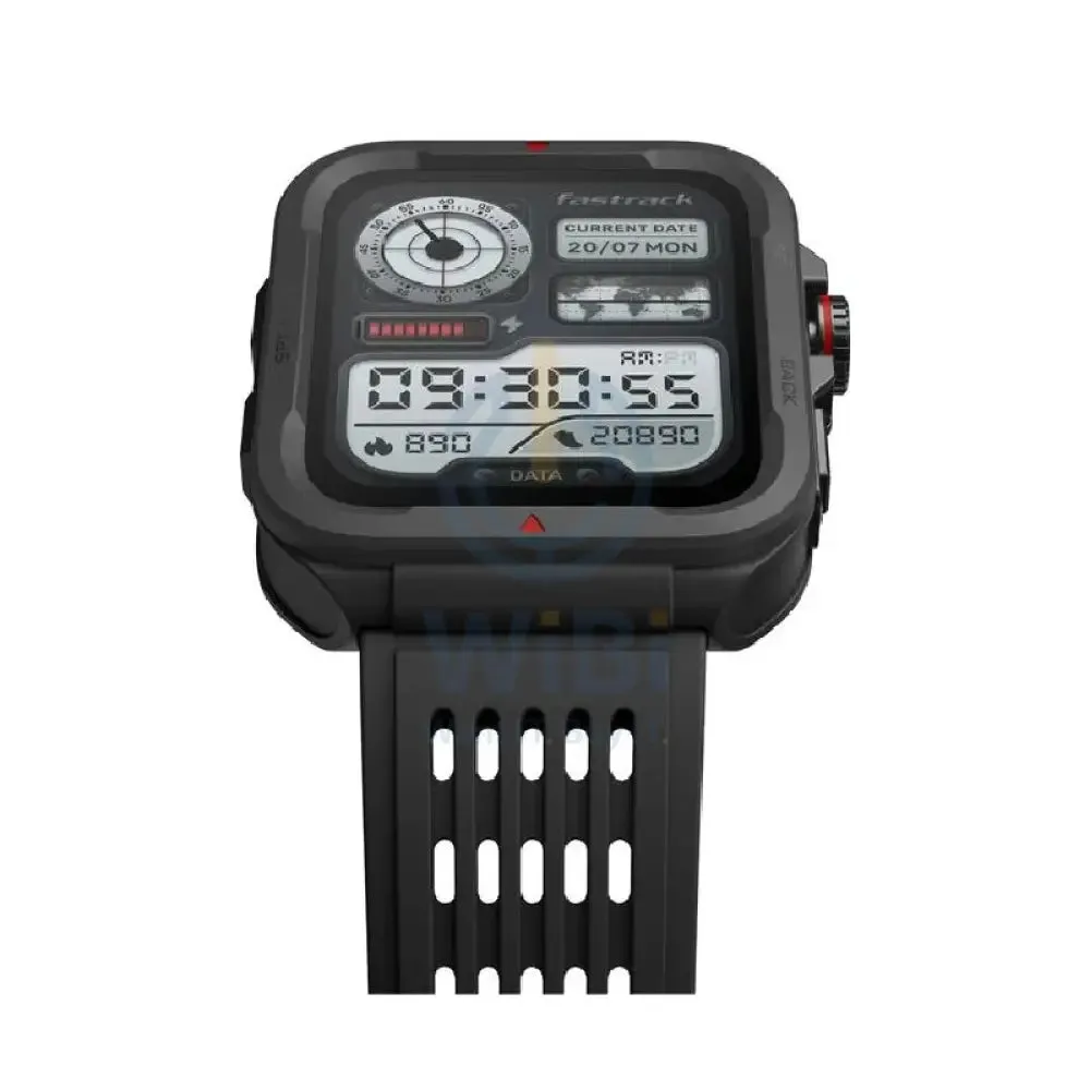 Fastrack Active Smart Watch - 1.83"TFT / Bluetooth / Black