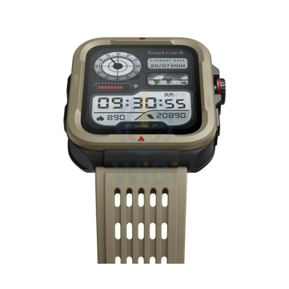 Fastrack Active Smart Watch - 1.83"TFT / Bluetooth / Khaki