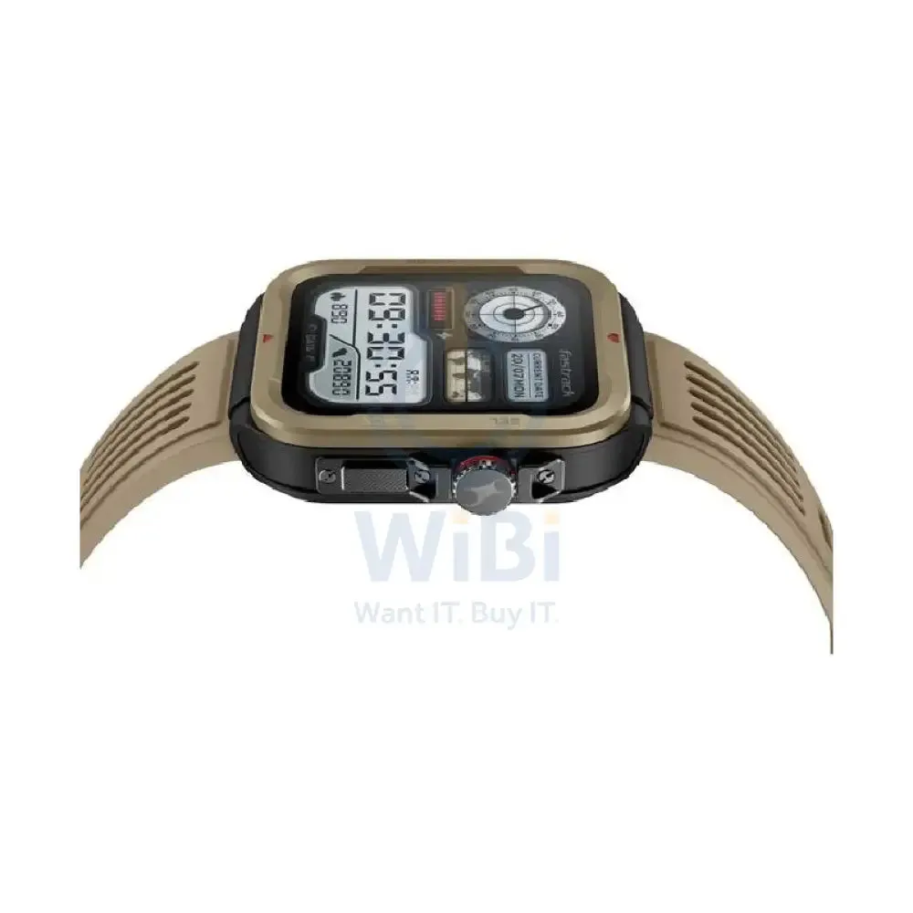 Fastrack Active Smart Watch - 1.83"TFT / Bluetooth / Khaki
