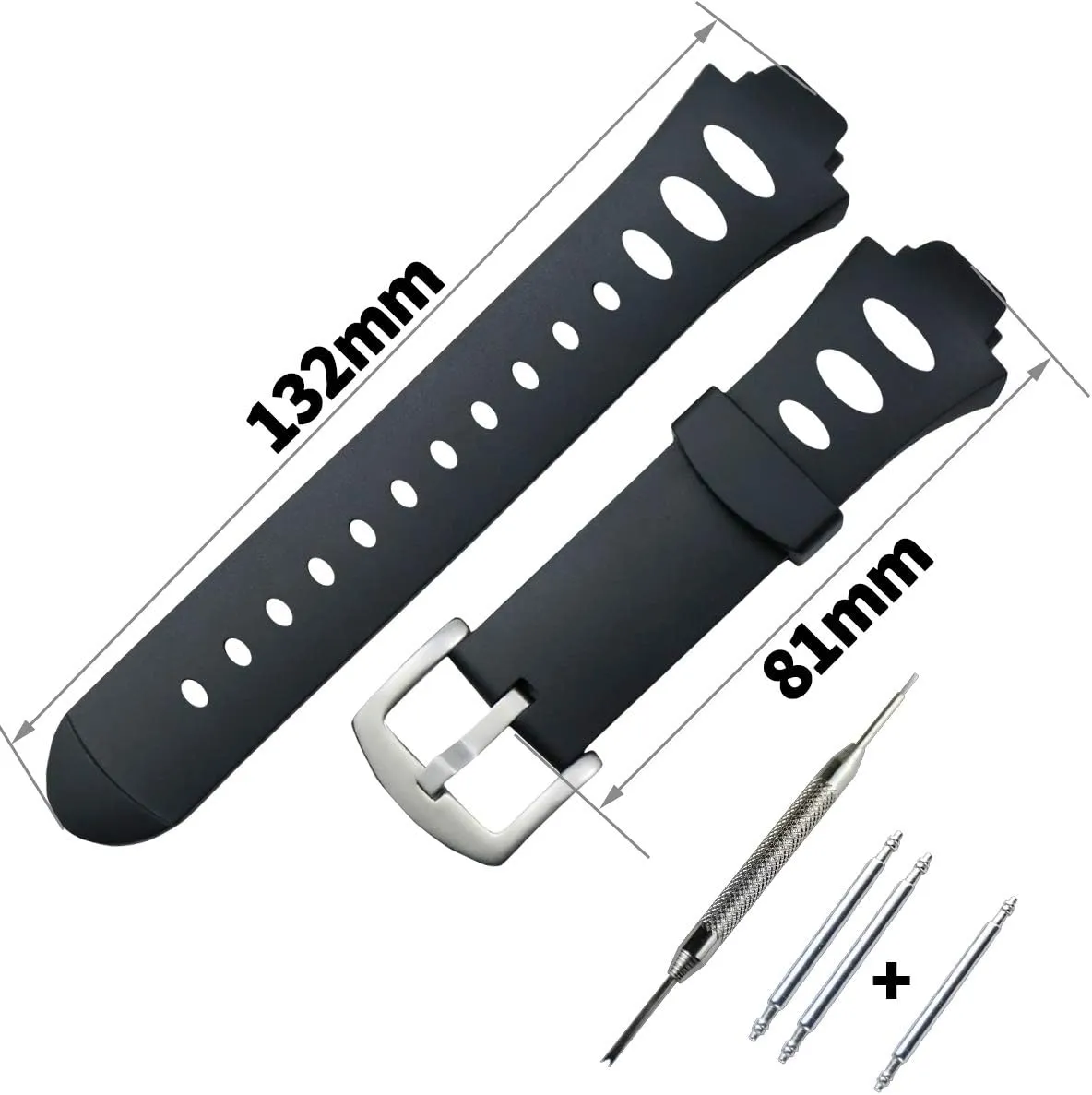 fit coaming brighten Guinea squat for SUUNTO Observer SR X6HRM Outdoor sports watch strap wristband bracelet accessories buckle Men's Rubber Watch Bands Replacement 