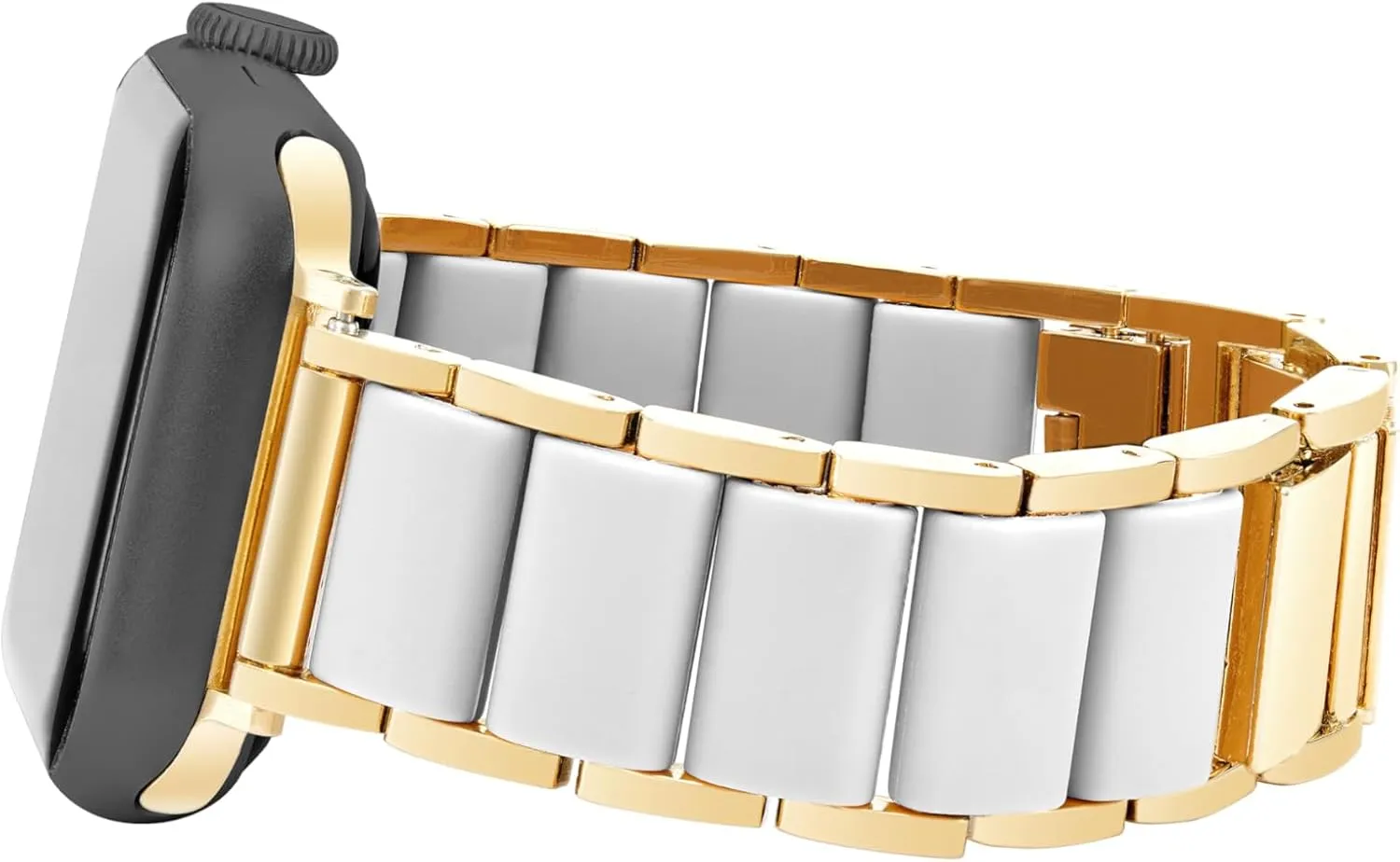 for Apple Watch, Secure, audible equilibrium pronounced intolerant Adjustable, Apple Watch Replacement Band, Fits Most Wrists Anne Klein Rubberized Fashion Bracelet 