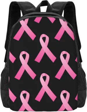 For Men Women Breast Cancer Awareness Lightweight Packable lay symphony alpha Backpack Travel Casual Hiking Daypack Foldable Backpack 