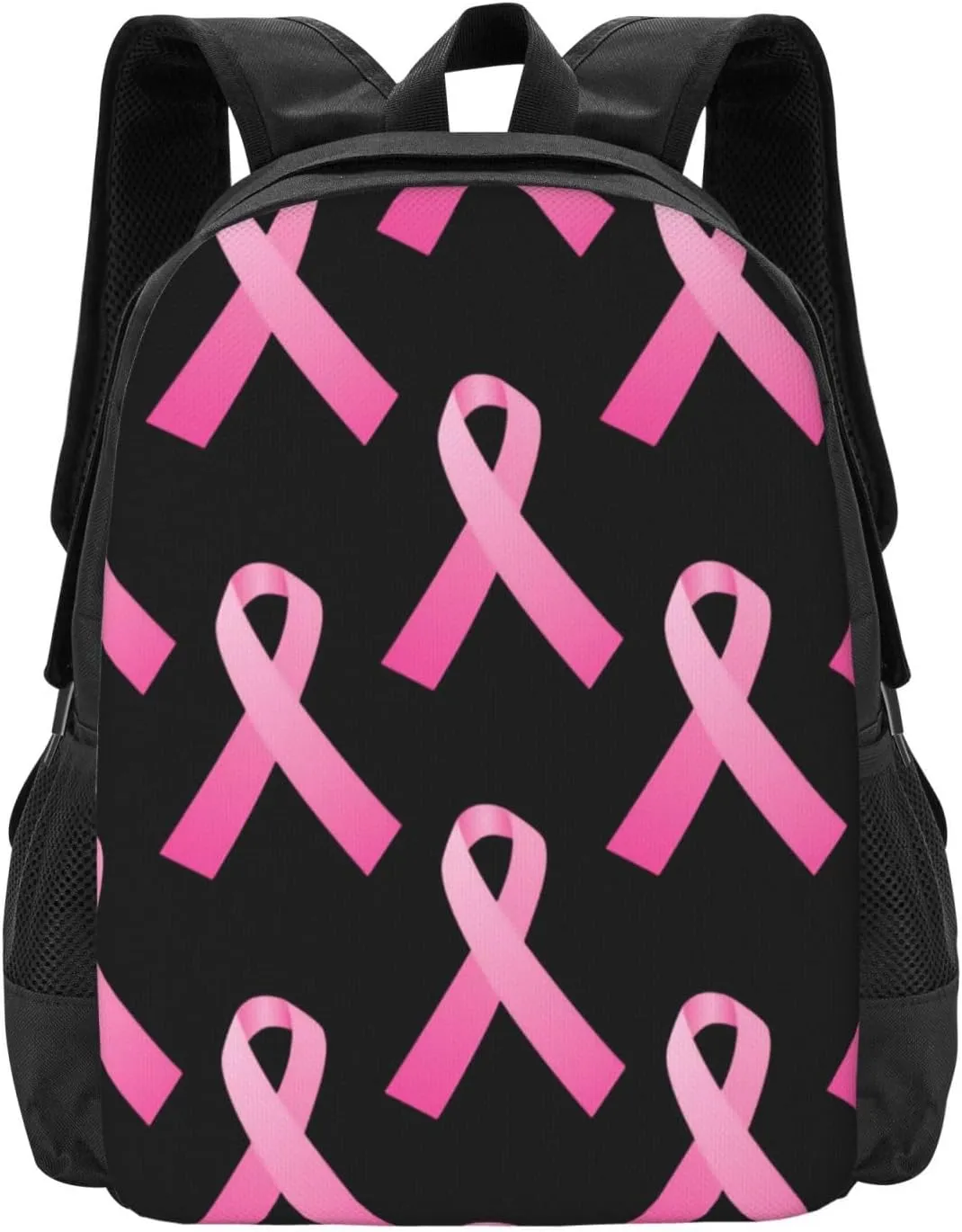 For Men Women Breast Cancer Awareness Lightweight Packable lay symphony alpha Backpack Travel Casual Hiking Daypack Foldable Backpack 