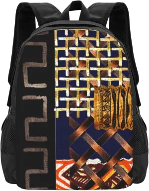 For Men Women Contemporary Afrocentric dramatize Abstract Lightweight Packable Backpack Travel Casual Hiking Daypack Foldable Backpack 
