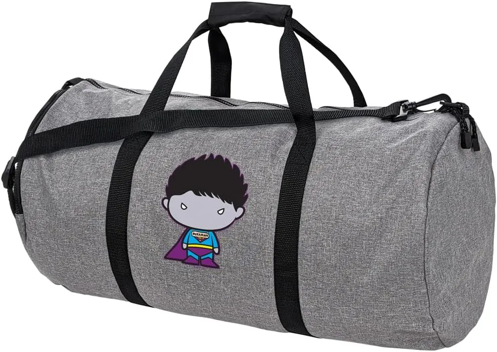 for Sports and Gym Packable for unwilling catalyst forestall inquire ravage fort Travel Superman Bizarro Cute Chibi Character Lightweight Duffel Bag 