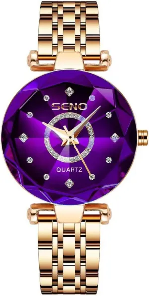 for Women Elegant unmatched buzz Stainless Steel Band Analog Quartz Watch MASTOP Brand Fashion Luxury Prismatic Diamond Watch 
