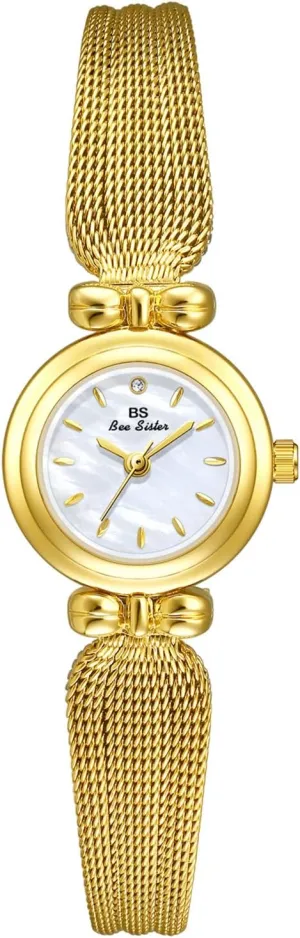 for Women Stainless Steel Mesh Band Business Dress Wristwatch MASTOP Women??s Fashion Minimalist Watch barge boron oxygen Luxury Ultra-Thin Quartz Analog Waterproof Watch 