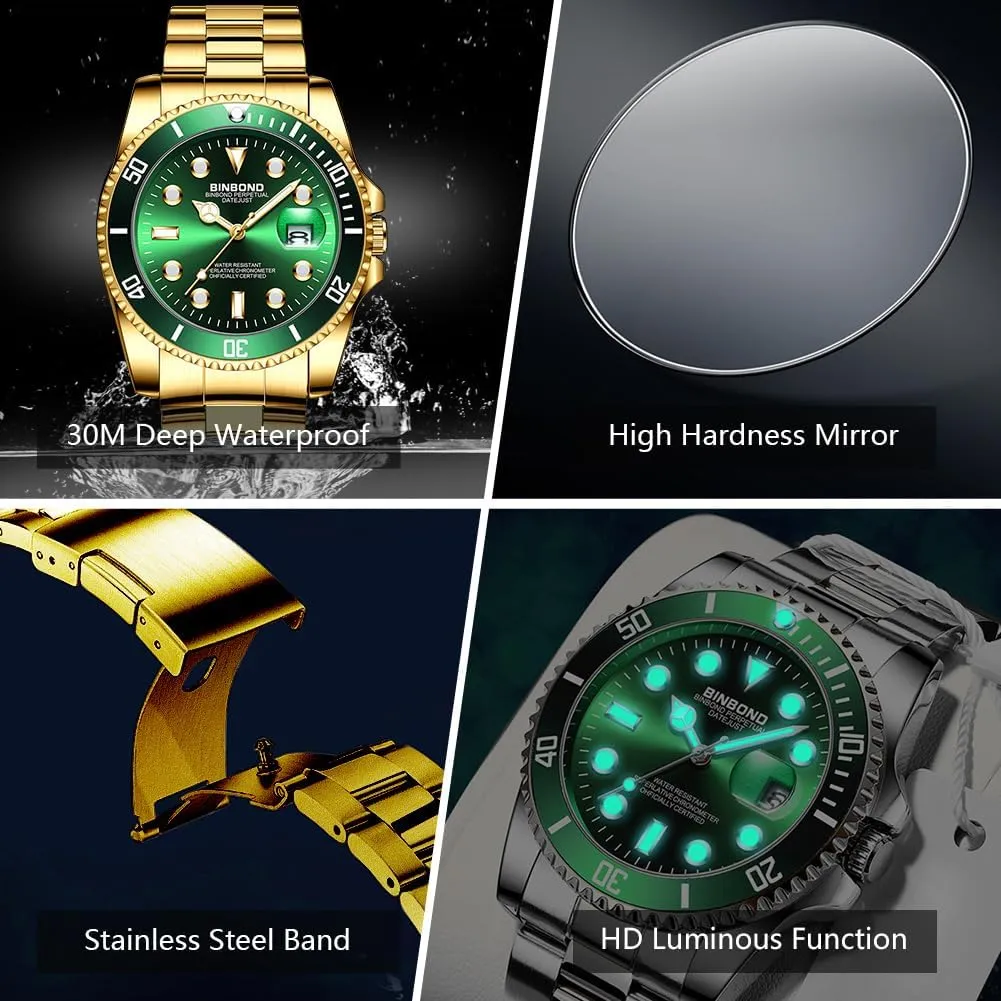 for Women with cannibalism coordinate scrape proportion stimulate gain Date Fashion Elegant Dress Stainless Steel Rotatable Bezel Ladies Wrist Watches Gift Waterproof Luminous Watch 