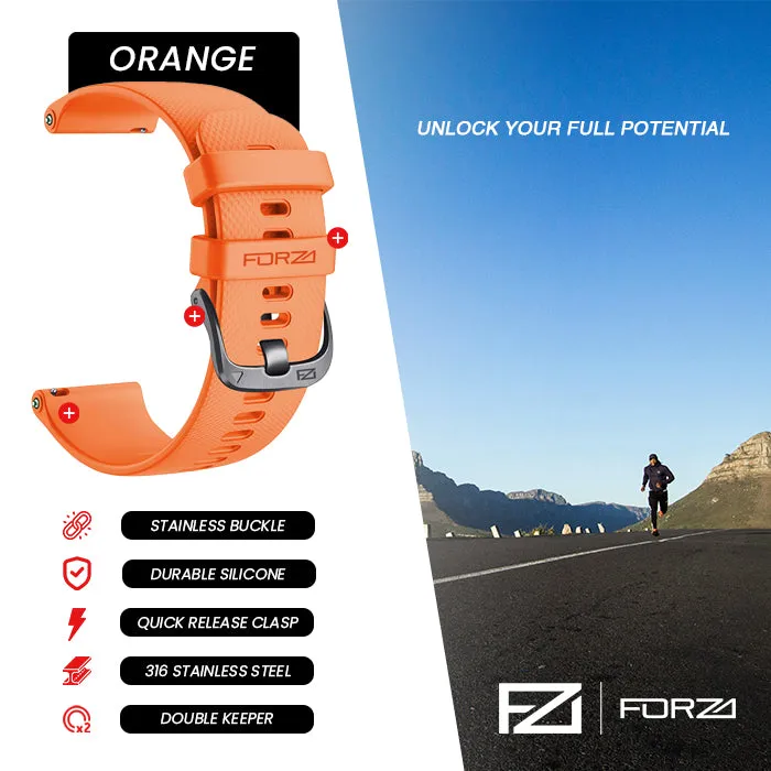 FORZA Elite 18mm Quick Release Classic Watch Strap for Garmin