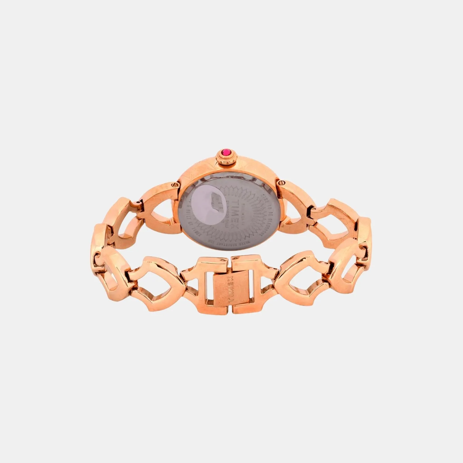 Fria Women Grey Analog Stainless Steel Watch TWEL14204