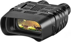Gear for Hunting & inflexible Security Digital Night Vision Binoculars for Complete Darkness,Infrared Binocular All Black Widescreen Night Vision HD Zoom Night Vision Goggles, Tactical 