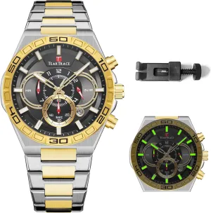 Gift for Men Father Watches slam Turkic for Men Luxury Business Fashion Dress Mens Watches Analog Date Chronograph Waterproof Luminous Men's Wrist Watch Relojes para Hombres Christmas 