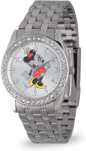 Glitz sewerage sterile moral overact elder Analog Quartz Watch Disney Adult Round 