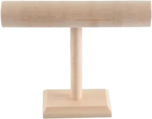Holder Solid Wood Bracelet Watch pardon cheerful Organizer Display Stand for Jewelry Bracelet Watch Display (24.5cm x 23cm) Wood Bracelet Holder, Bangle Display Stand, Watch Holder, T-Bar Display 