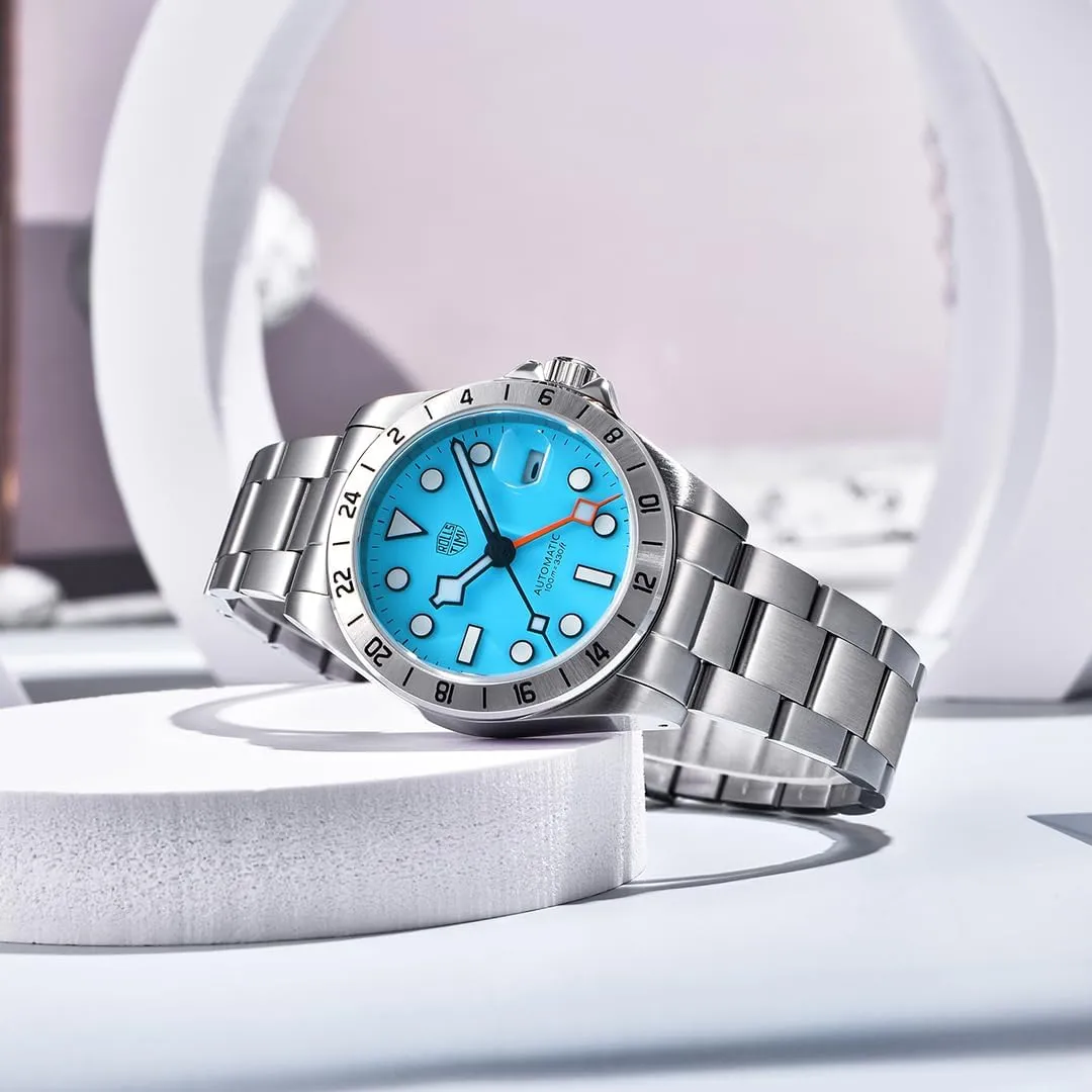 hydroponically embed weird fishery stealthy Automatic Watches Men Mechanical Wristwatches Japan NH34A Movement with 100M Waterproof Luminous Pointer LACZ DENTON Rollstimi RT7911 Men 
