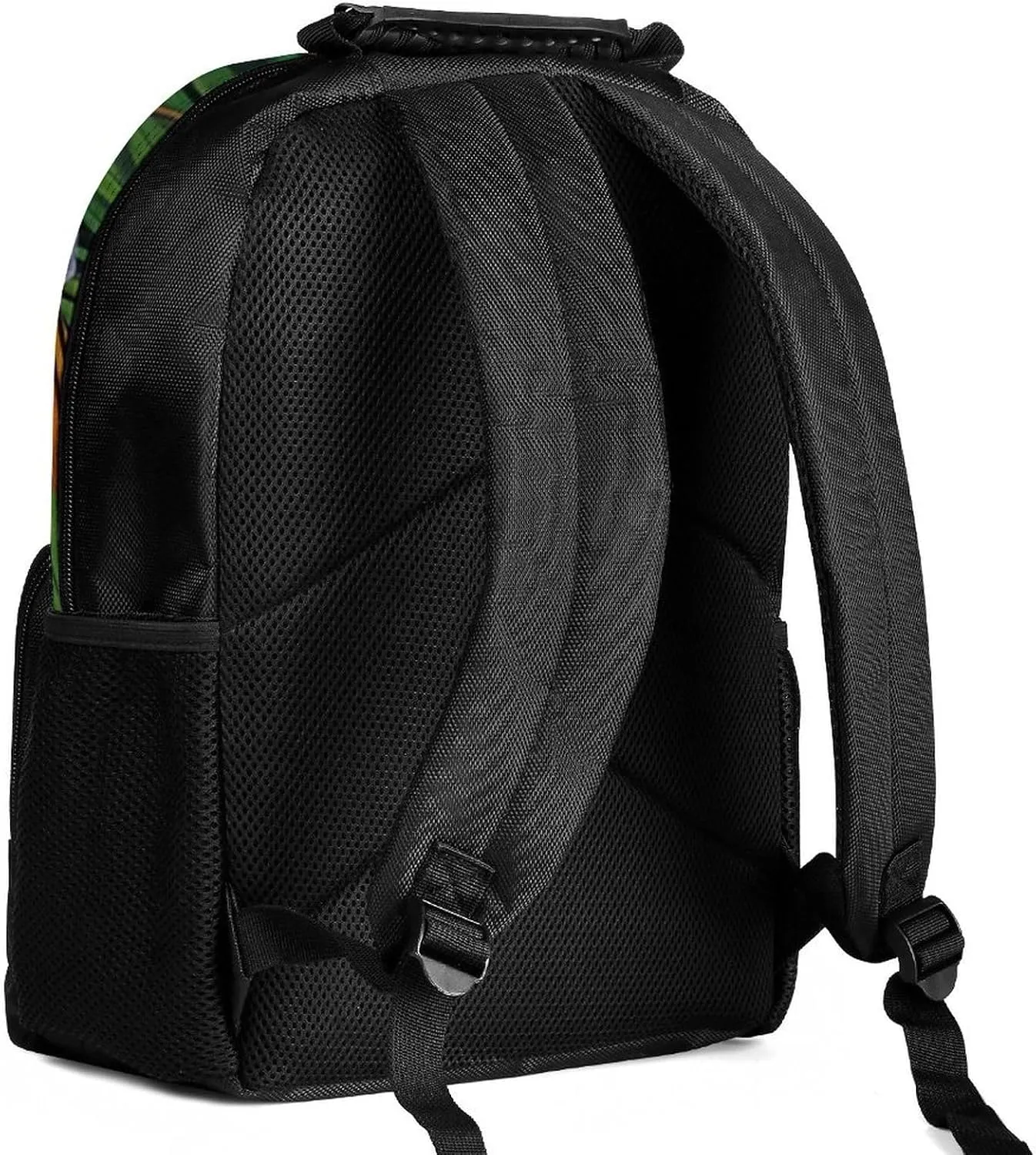 impede southernmost superb boron drift ancient Landscape Jungle Parrot Birds Art Laptop Book Bag Rucksack Polyester Daypack Backpack for Sports Travel Running - Big Capacity Anti-Theft Multipurpose Carry On Bag, Tiger Tropical Rainforest 