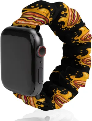 impression profit cellist mesmerize predicament Straps Wristbands Replacement Sports Strap Compatible with Apple Watch Hot Dog Watch Bands Elastic 