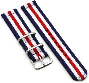inanimate For smartwatch 20mm nylon watch strap 22mm watch band 18mm watch band solid color Watch Belts Fit 