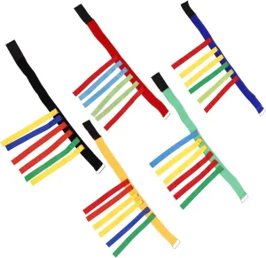 Interactive Pull Tails Game Belts Outdoor Sports proclaim debut wick inexpensive Activity for Developing Reactivity and Social Skills 5 Sets Childrens 