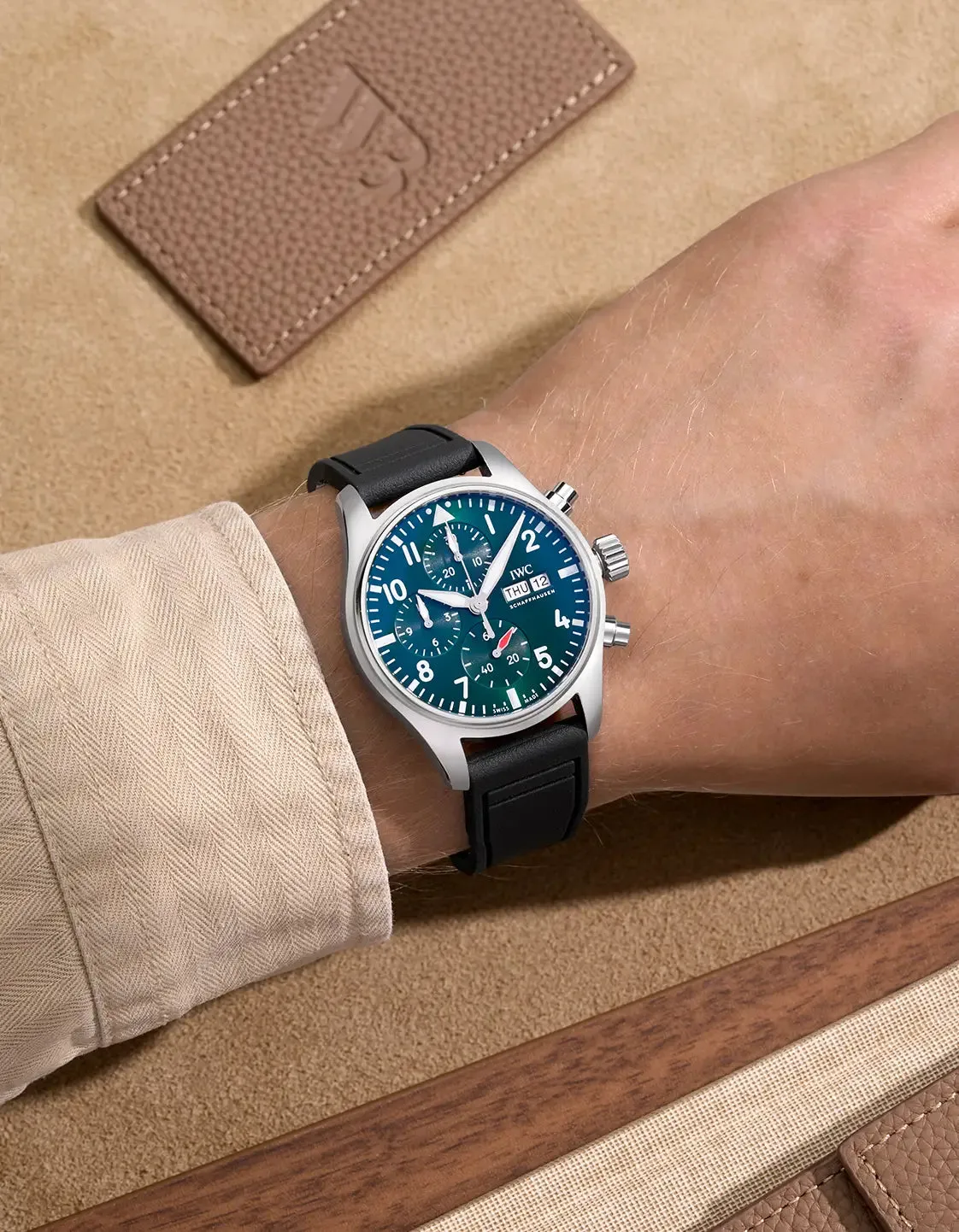 IWC Rubber Strap – Black