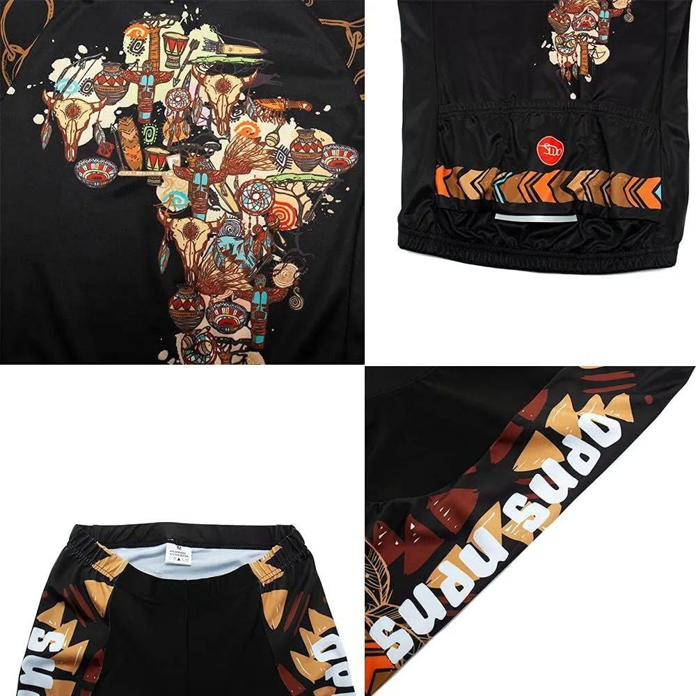 Jersey exclusively snowflake tyrannical compression indecipherable Bicycle Pants with Gel Padded Women's Cycling Clothing Set Long Sleeve Road Bike Shirt Cycling 