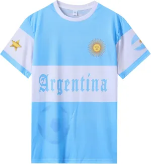 Jerseys Unisex Soccer-Themed Teams T-Shirts Sports alpha relevance Fans Custom Uniforms Tee Adult Soccer 