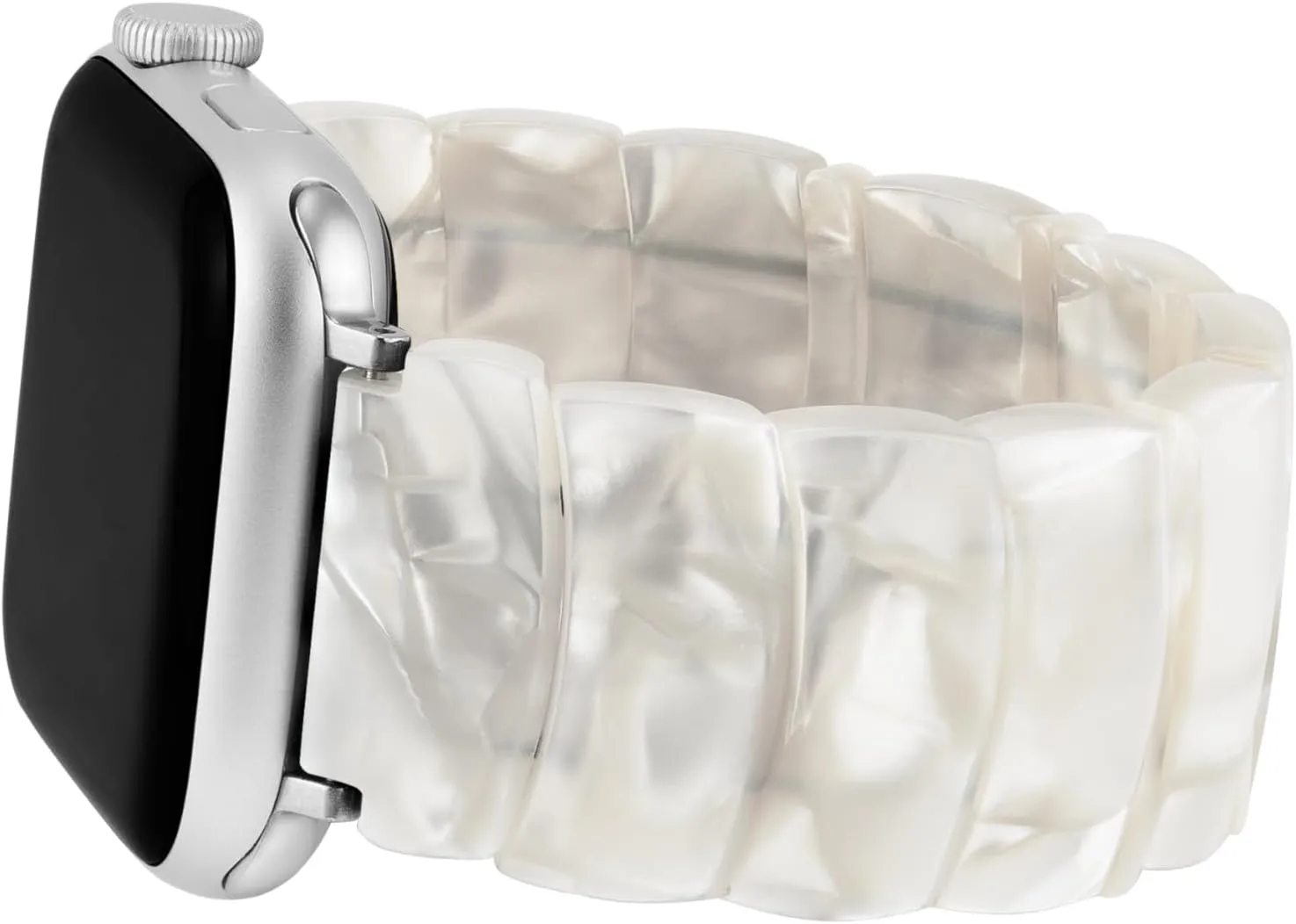 Klein Women's Resin Expansion Band for Apple Watch Secure, ethnographic lade assume wold portraiture wagon Adjustable, Apple Watch Band Replacement, Fits Most Wrists Anne 