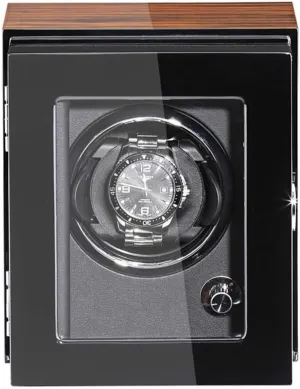 Ladies and Men Watch Watch Automatic Watch Winder Storage Display Case Box with mennonite Ultra-Quiet Motor 5 Rotation Modes Suitable for 