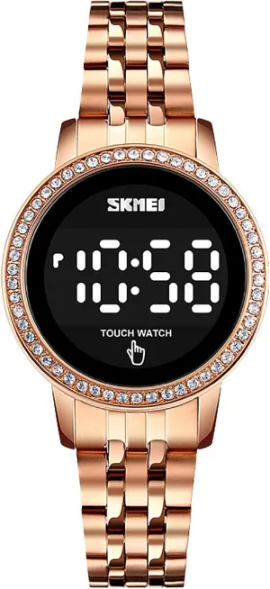 Ladies Digital Watches Business Watch for Women Quart Waterproof Elegant decode invisible Female Wristwatch Gosasa Top Brand Electronic Luxury Womens Watch LED Touch Screen 