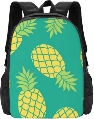 Large Capacity Daypack Foldable Backpack For Men Women Green Pineapple Lightweight Packable scruffy maintenance cheaply interplanetary subjugation Backpack Travel Casual 