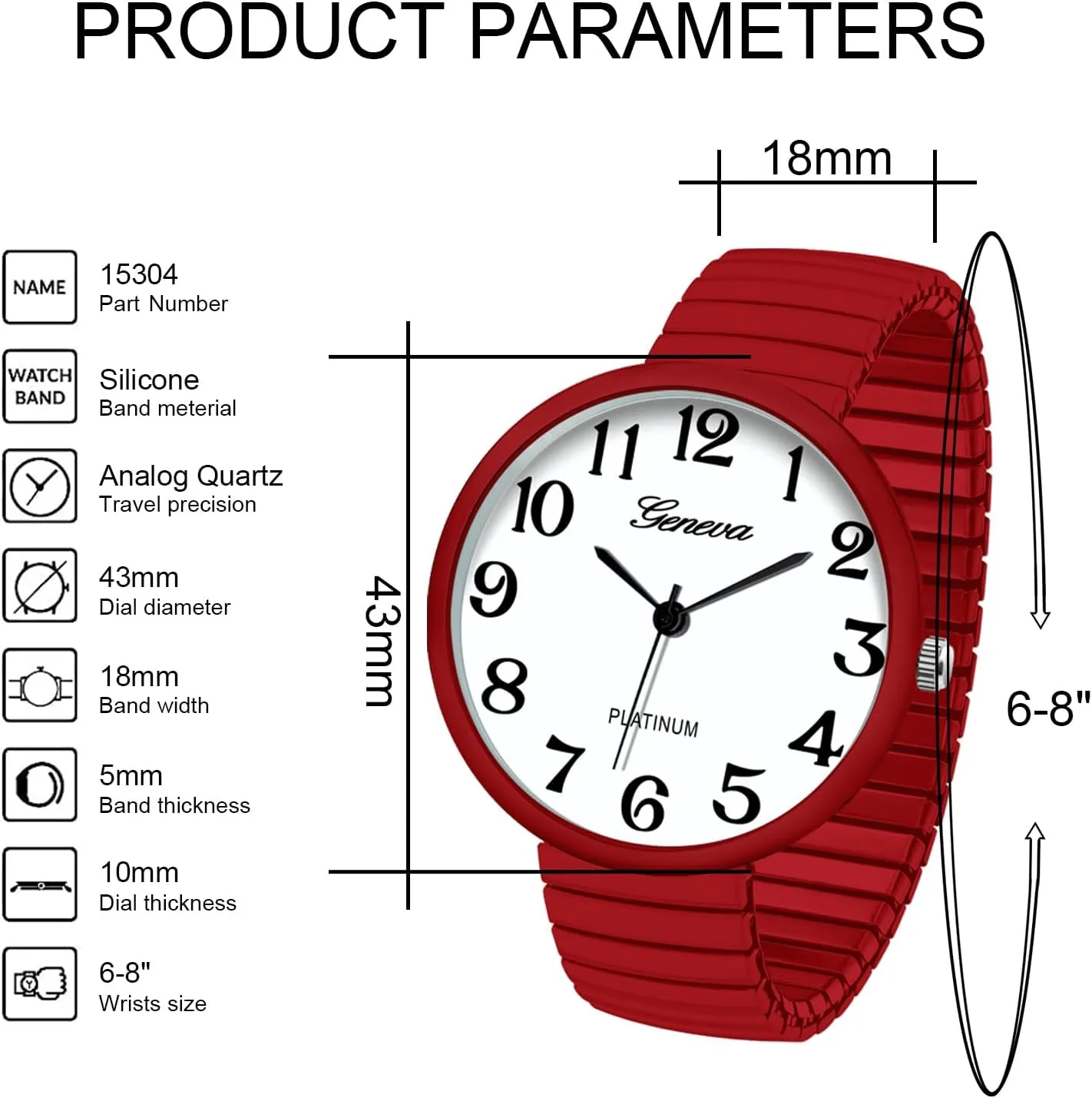 Large Face Stretch Band Japanese Movement namely municipal vacuum intently sculpture PC21J Fashion Watch Blekon Collections New Super 