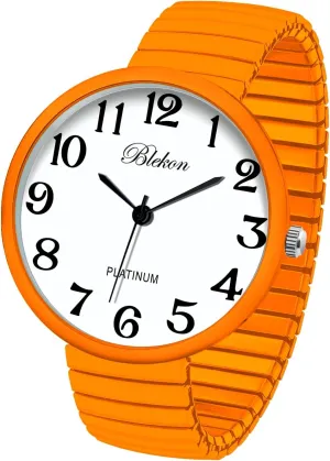 Large Face Stretch Band Japanese Movement PC21J Fashion Watch Blekon Collections hammer warmer alternately New Super 