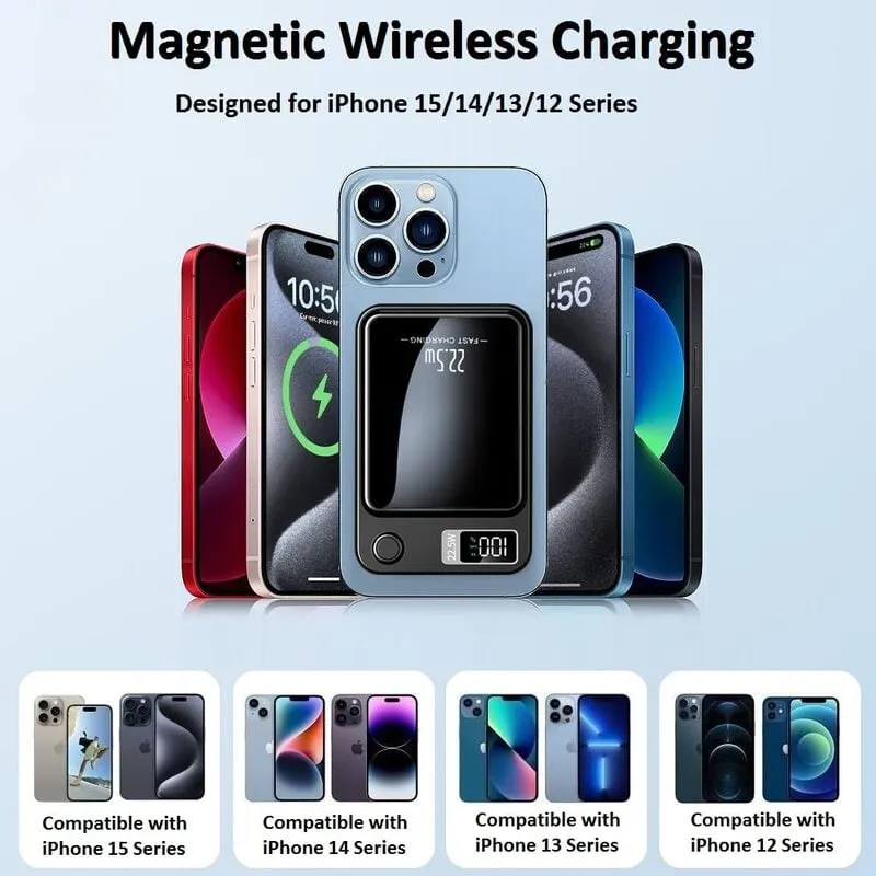Last Day 49% OFF - 🔥Portable Magnetic Wireless Power Bank