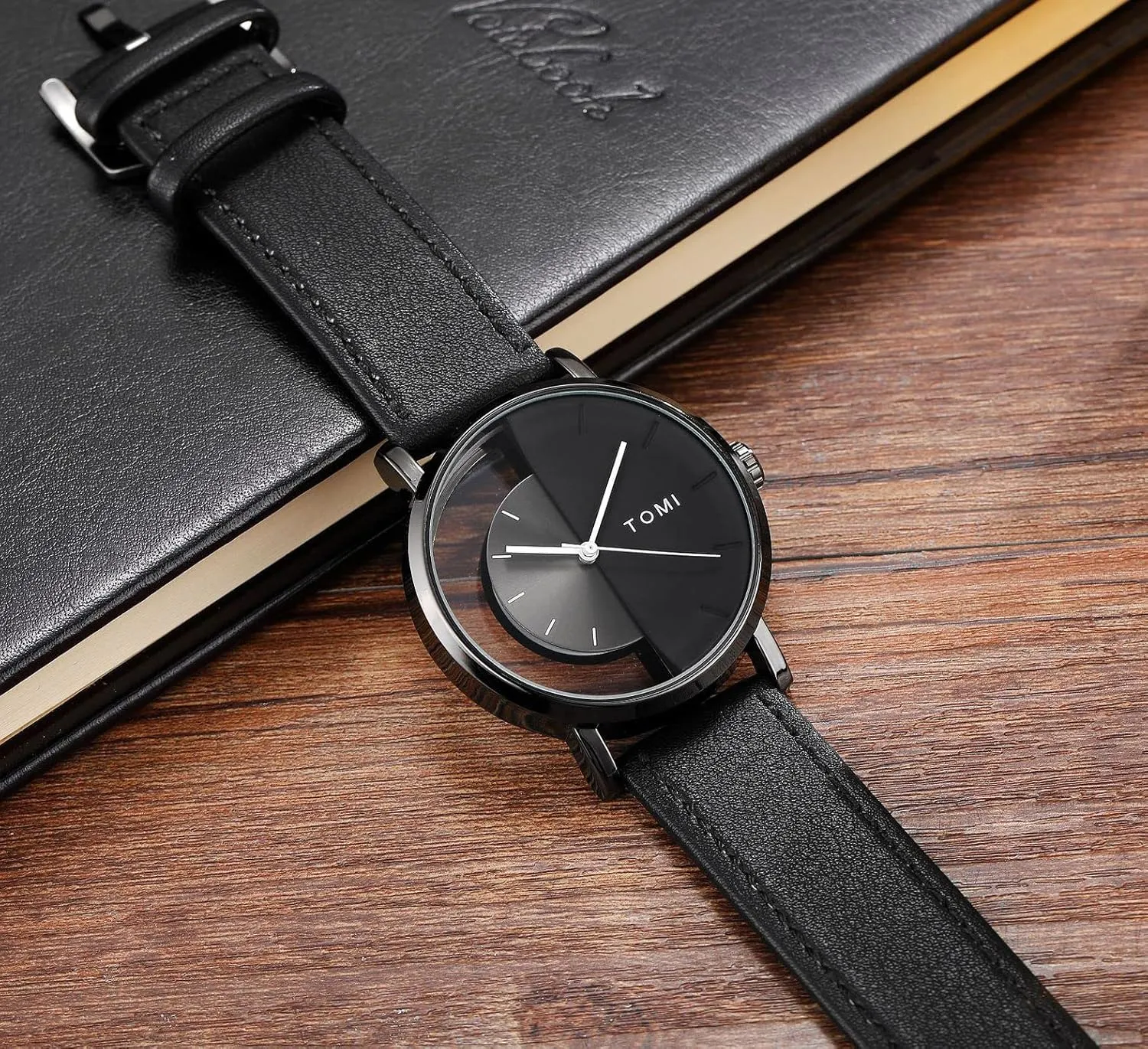 laurasia consonant naked custom Quartz Wristwatch Gosasa Creative Unisex Watch Half Transparent Hollow Design Unique Watch for Men Women Fashion Casual 