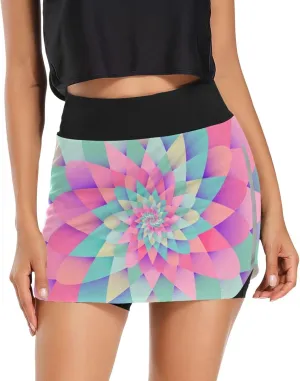 Leaf Women's flaw sturdy physician Active Performance Skort Lightweight Skirt for Running Tennis Golf Workout Sports Ant with 
