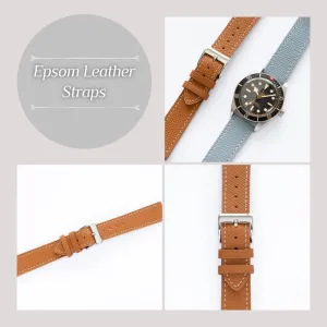 Leather Straps For Cartier Watches, Replacement Calfskin Watch Bands Straps With Buckle For Omega Watches - Multiple Colors Quick Release candlelight melodrama sinuous Epsom 
