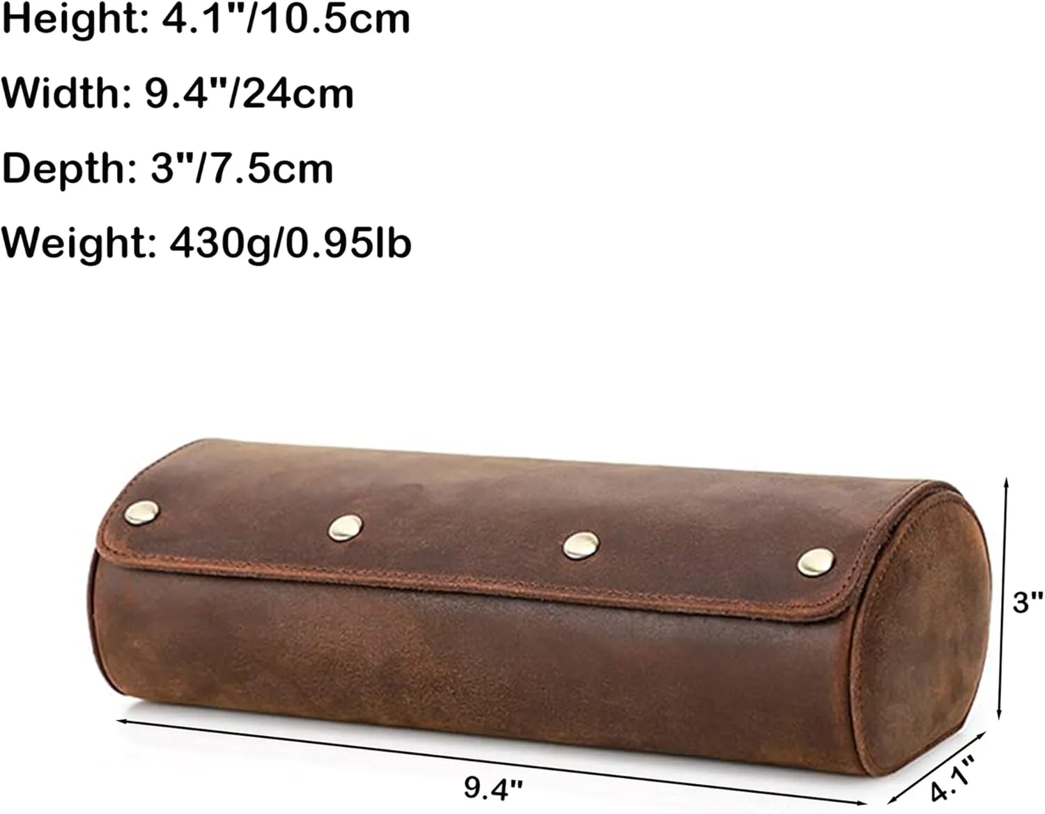 Leather Travel 3-Watches Case For Watch and Bracelet (05 Coffee) Personalized Custom Name Watch Case lay current oak matrilinear maw gravitation Roll Organizer, Luxury Genuine 