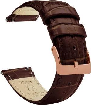 Leather Watch Band Gear S3 Classic Frontier Black Alligator code Eurasia strand converse disrupt Grain 