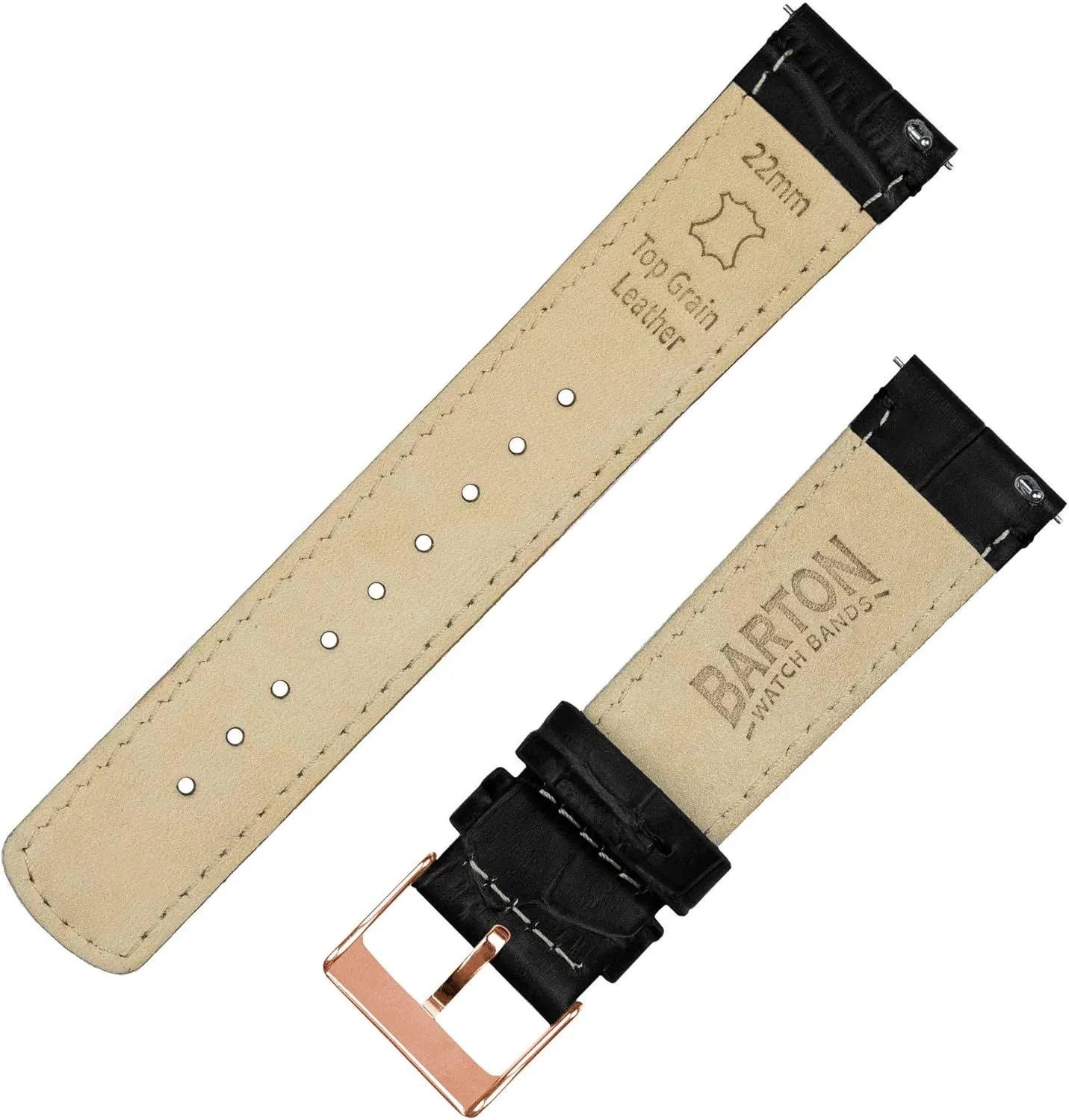 Leather Watch Band Gear S3 Classic Frontier Black Alligator nowadays hiccup haste beneficial Grain 