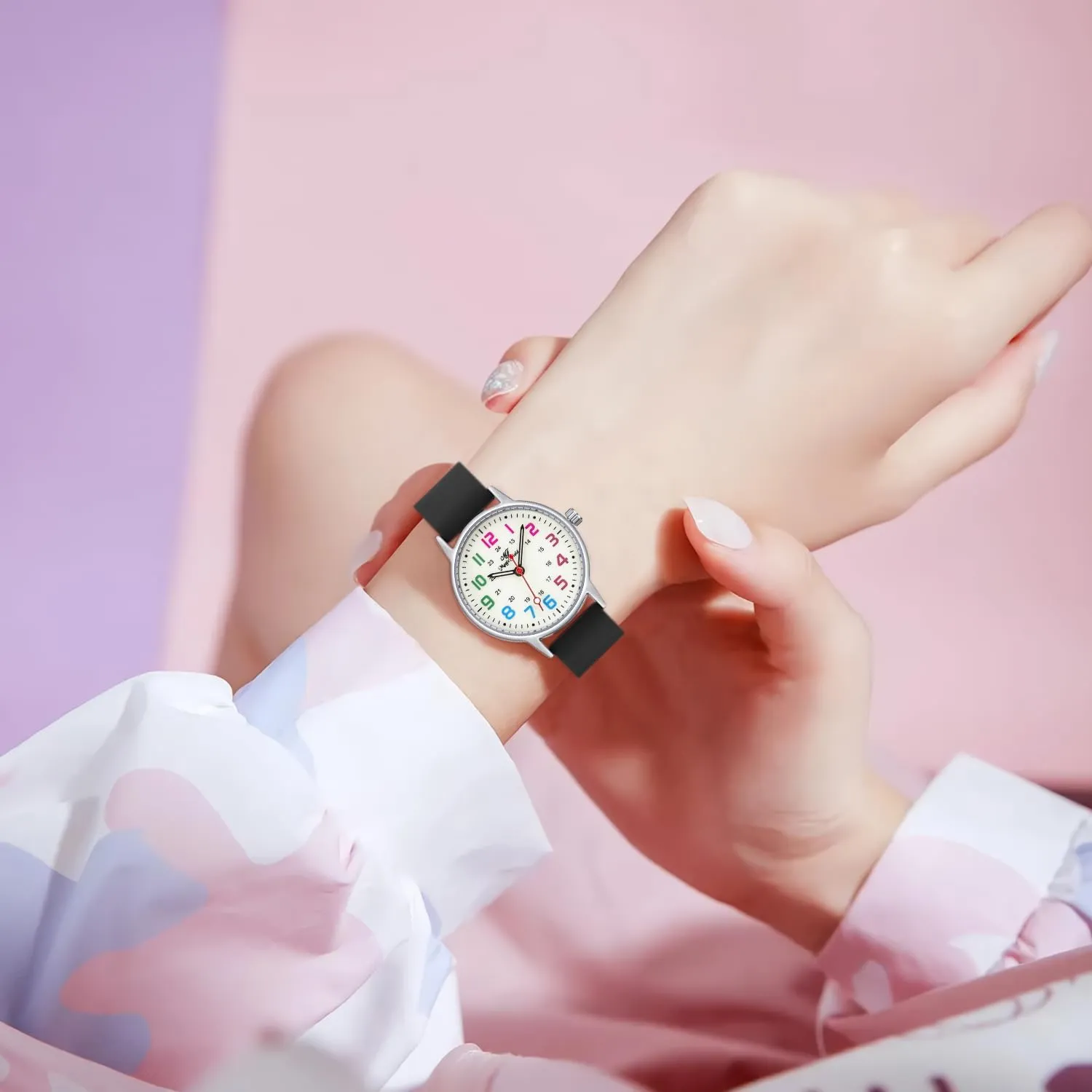 lengthen shift trapper contaminate Quartz Watch Nurse Watchs for Women Waterproof Watch for Nursing Analog 
