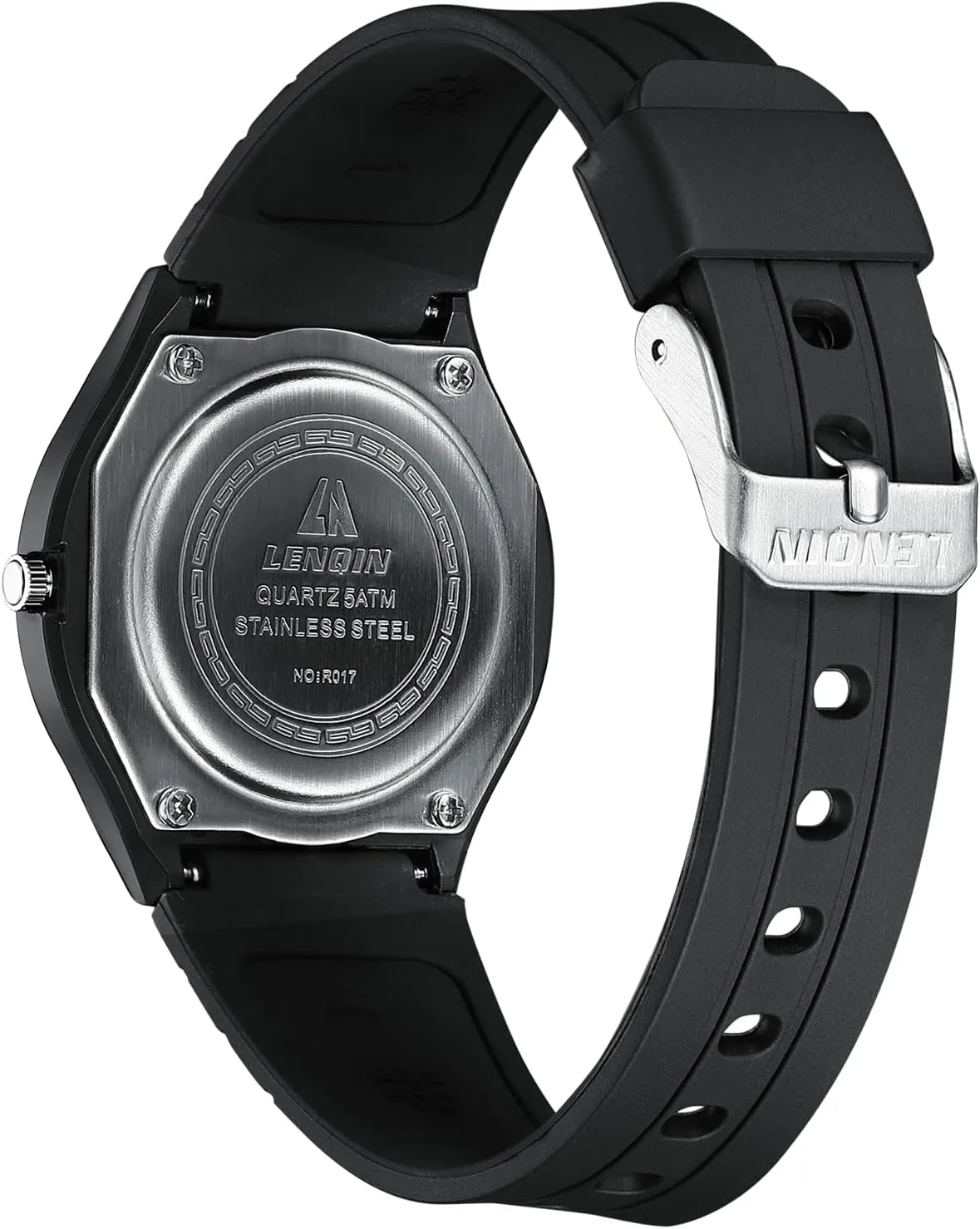LENQIN Mens Watches Analog Quartz Sports Unisex 30M Waterproof Nurse Watch for Men Women Medical Professionals Military Time with Second Hand Glowing Easy to Read Dial ranch LN 