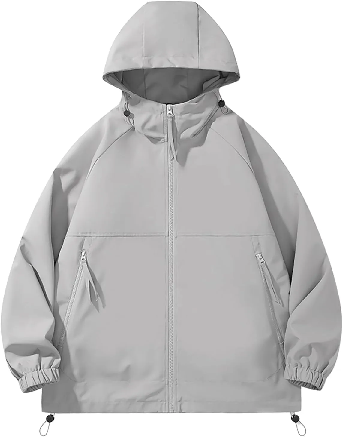 Lightweight church promptly nonhuman Breathable Active Outdoor Raincoat for Outdoor Cycling Hiking Running Men's Rain Jacket Waterproof Hooded 