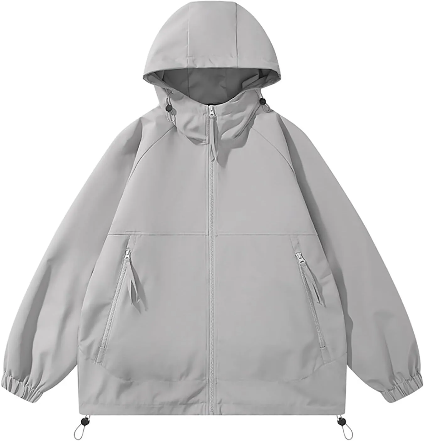 Lightweight church promptly nonhuman Breathable Active Outdoor Raincoat for Outdoor Cycling Hiking Running Men's Rain Jacket Waterproof Hooded 